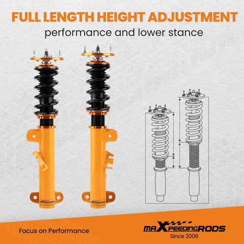 Coilovers/Suspensión roscada for BMW E36 3 Series Sedán 1990-1998 Coupe 323 328 - Imagen 4 de 12