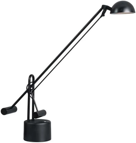 Lite Source LS-306BLK Halotech 29-Inch 8W LED Desk Lamp,Metal, Black - Picture 1 of 5
