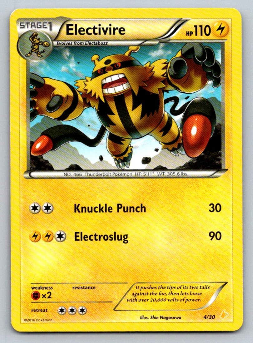 Electivire 4/30