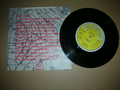 THE RUMOUR - FROZEN YEARS..UK.STIFF RECORDS RUM 1 *PROMO* IN PIC