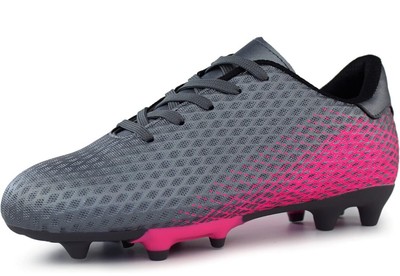 6 size Hawkwell Kids Athletic Firm Ground Outdoor Comfortable Soccer Cleats.