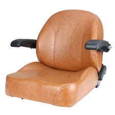 Brown Zero Turn Lawn Mower Seat Armrests Slides SCAG Ariens