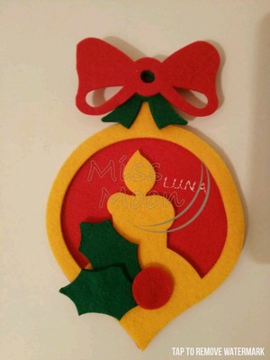 Idee Regalo Natale Handmade.Palline Di Natale Handmade Personalizzabile In Colori E Nome Idee Regalo Ebay