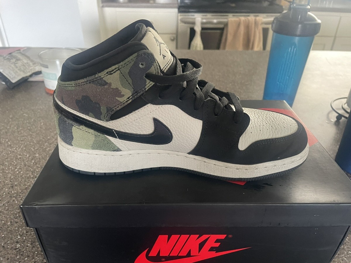 ★Nike ナイキ Jordan 1 Mid Camo (2020) Size 6 - Jordan 1 Mid Camo 2020 | eBay