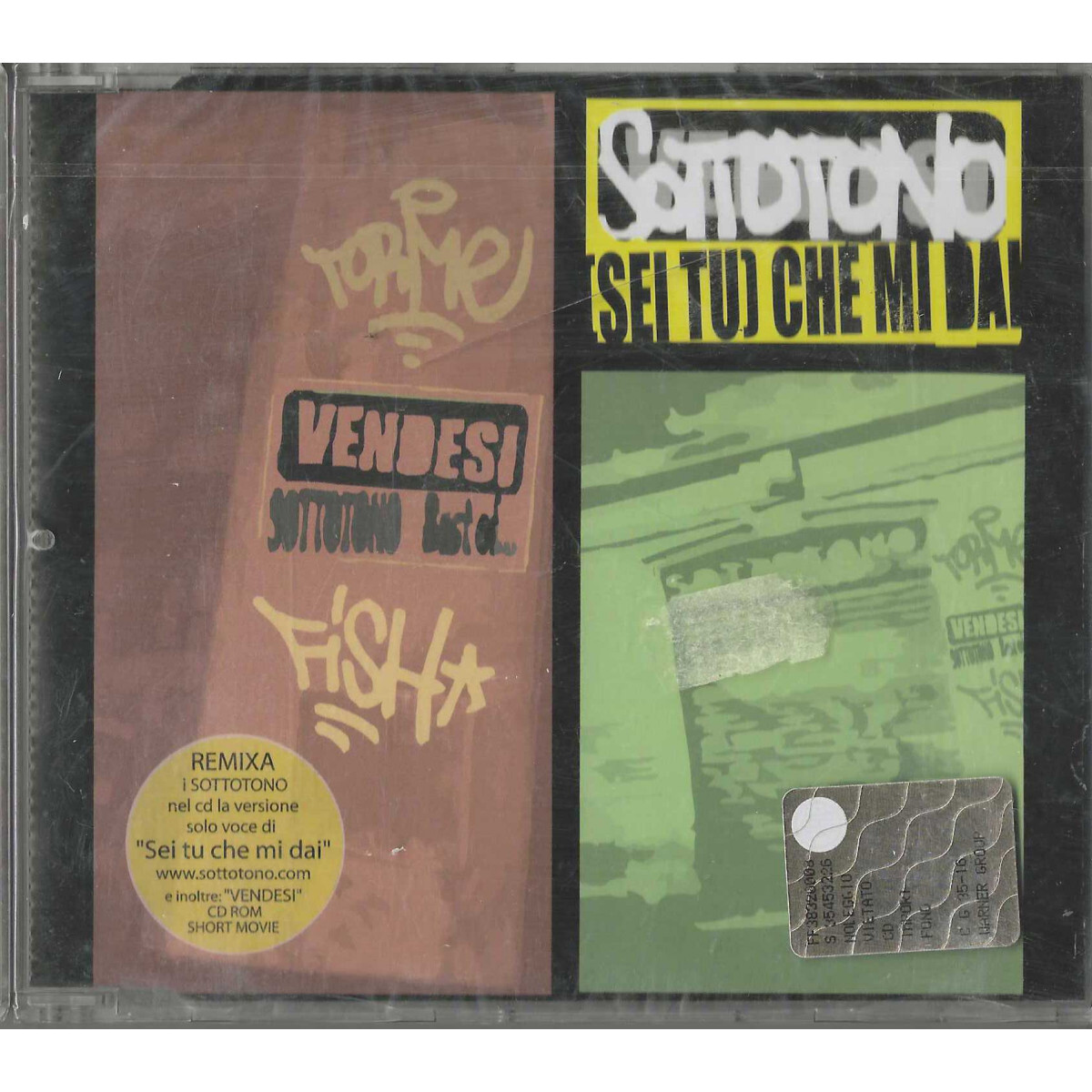 Single CD Undertone Sei Tu Che Mi Dai / WEA – 0927469262 New