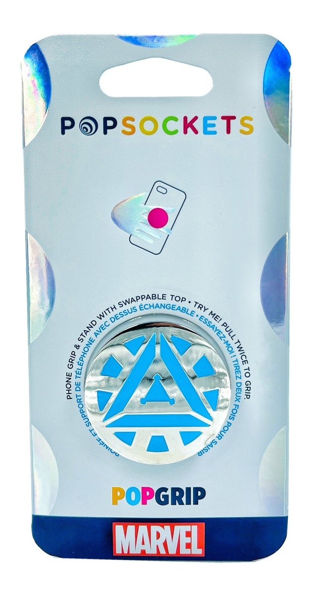 PopSockets Marvel Avengers Metal Arc Reactor Glow In The Dark Pop