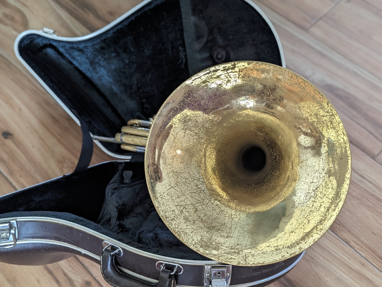 Yamaha YHR561 Double French Horn with case and mouthpiece eBay