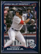 2025 Lehigh Valley IronPigs Gabriel Rincones Jr RC Rookie Phillies Minor League