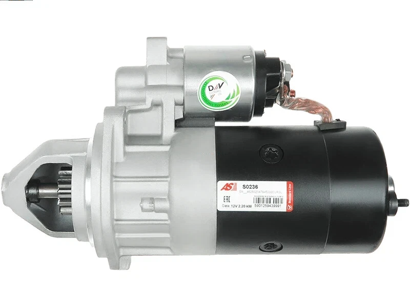 Anlasser Starter 2.2 kW BOSCH 0001218003 Peugeot J5 Citroen C25 2.5 TD D9R90 - Bild 2 von 4