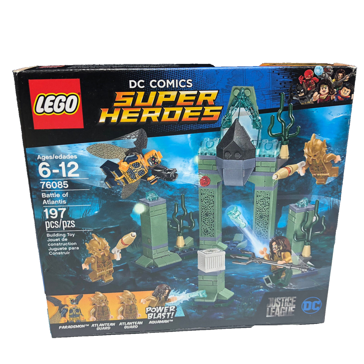 マナカオ  Lego DC Comic Super Heroes 76085 Justice League aquaman parademon