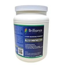 Brilliance Black Metal Marking Powder CO2 YAG Fiber Laser Engrave 50-1000g