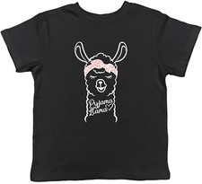 Pyjama Llama Childrens Kids T-Shirt Boys Girls