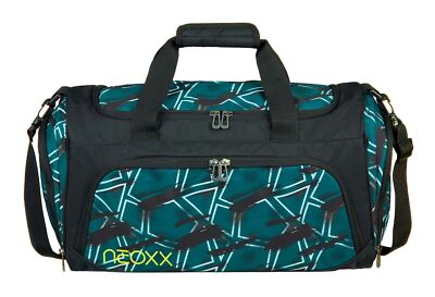 neoxx Move Sports Bag Sporttasche Tasche Flash Yourself petrol schwarz Neu
