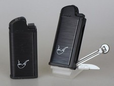 IMCO Accendino per Pipa Chic 4 Pipe Flint Posate per Pipa Nero 