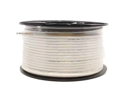 KOSMOS Cable coaxial rollo de 100 m DSR95A Premium Clase A cobre completo blindado 2 veces
