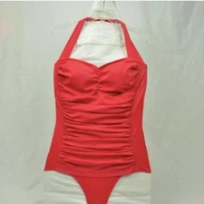 Ruby Ribbon Riviera Slimming Swimsuit Marilyn Monroe Size 8 Slimming NWOT