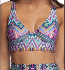 NWT Kenneth Cole Reaction UW Jungle Mosaic Bikini Top  Bottom