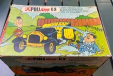 Politoys Polistil 60 G3 Stanlio & Ollio Laurel & Hardy Car Ford 1/24 Box New