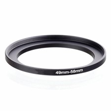 1/5/10 Pcs Metal 49mm-58mm Step Up Lens Filter Ring 49 to 58 Stepping Adapter