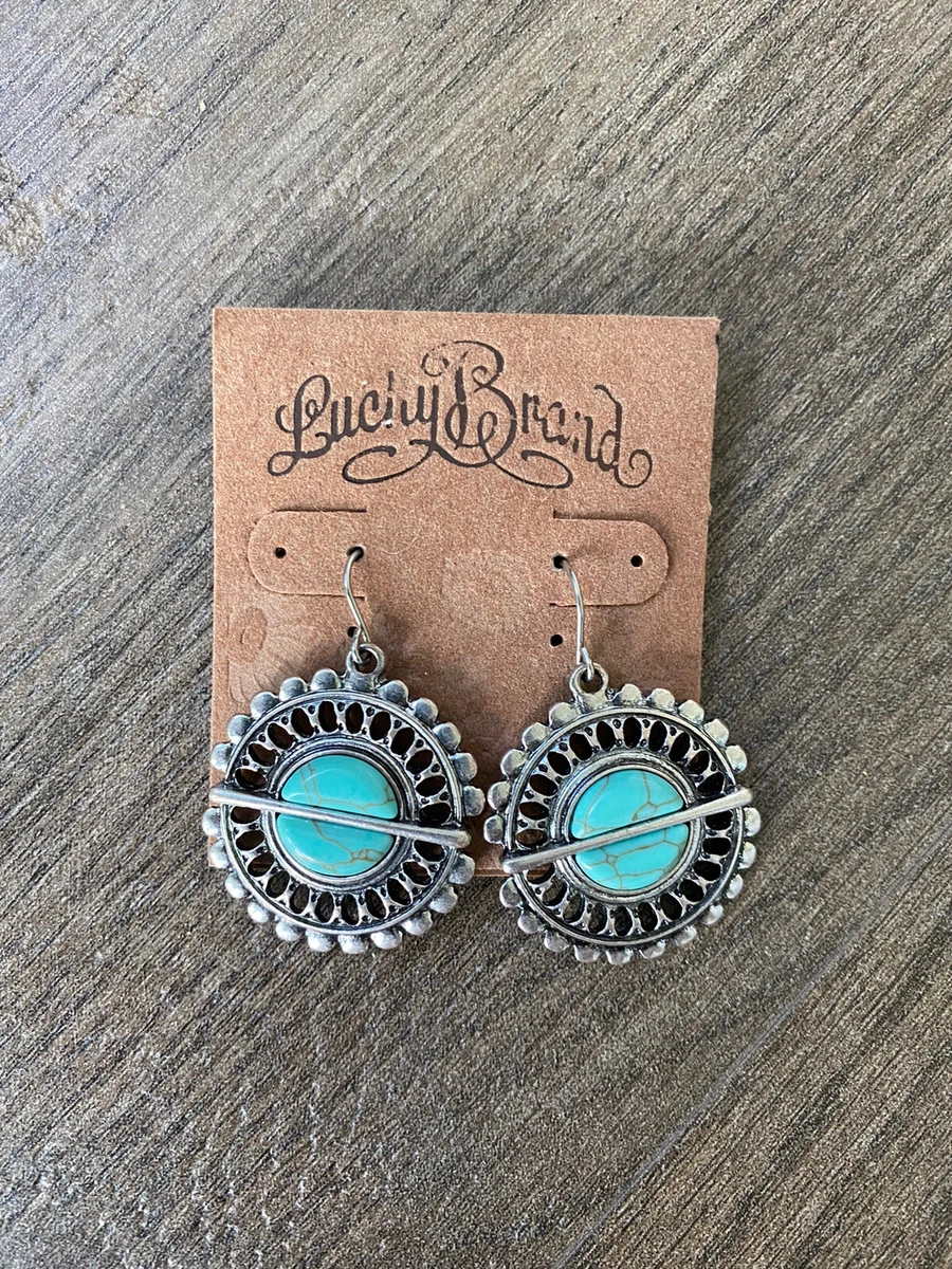 Lucky brand 2024 turquoise earrings