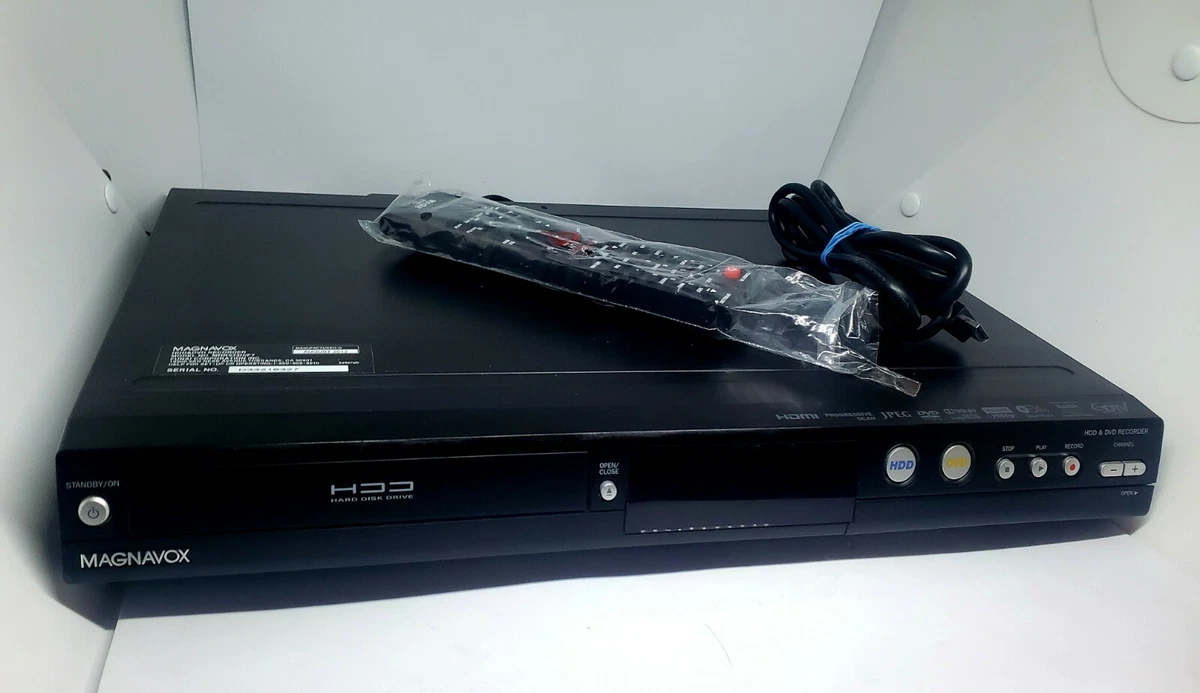Magnavox MDR533H HDD and DVD RECORDER with digital tuner and hard drive