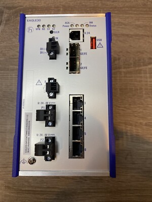 Belden Hirschmann Eagle 30 Industrial Security Router Rail Switch 03.1.02