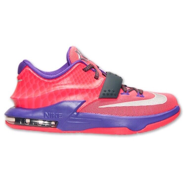 Nike KD VII 7 GS SZ 4Y Hyper Punch PINK Grape Purple KEVIN Nike KD VII 7 GS SZ 4Y Hyper Punch PINK Grape Purple KEVIN