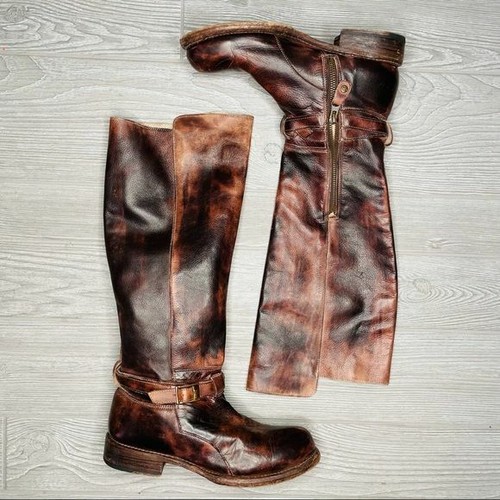 Bed Stu cobbler series bristle brown 