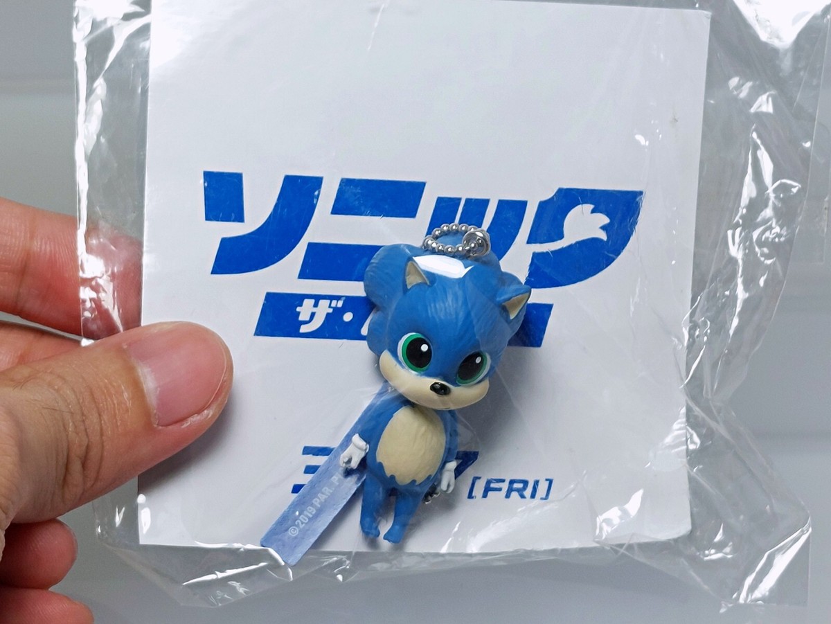 Sonic the Hedgehog Movie 2020 Baby Sonic Keychain Figure SEGA