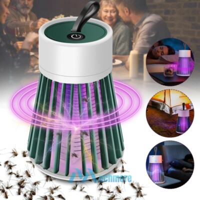 Solar Mosquito Bug Insect Killer with UV Light Outdoor/Indoor Pest Control Lamp
