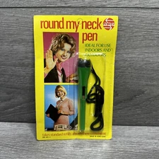 Round My Neck Pen ARO Vintage Extremely Rare Pen! No. 60-1 Green NEW