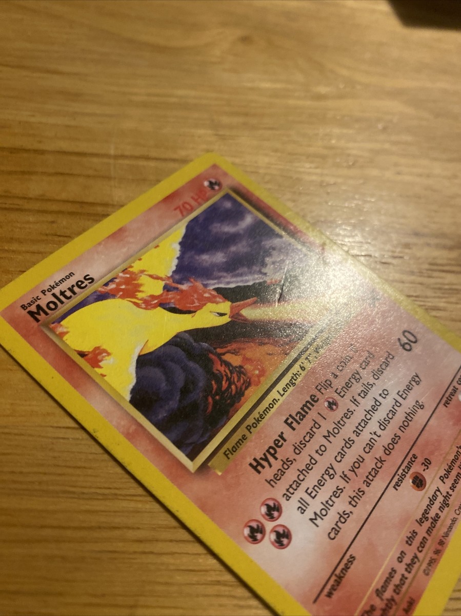 Moltres 21 - Black Star WotC Promo - Pokemon Card Moltres 21 - Black Star WotC Promo - Pokemon Card