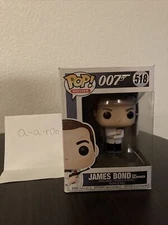 Funko Pop! Movies: #518 James Bond-Goldfinger (White Tux) NEW