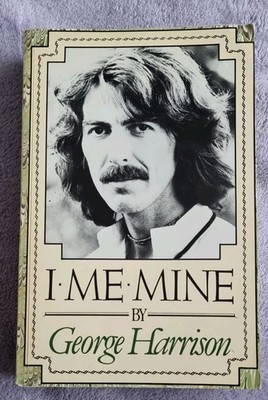 George Harrison I Me Mine Sb Paperback Book Beatles Lyrics Autobiography Photos