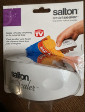 Salton SmartSealer Handheld Bag Sealer w/ Built-In Cutter, Model BS1442