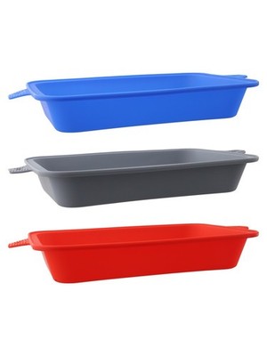 Silikon-Auffangschaleneinlagen 3er-Pack zum einfachen Auffangen von Fett beim Grillen