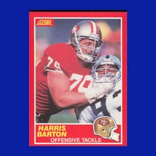 1989 Score #148 Harris Barton RC