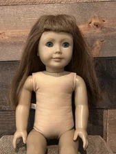 American Girl Truly Me Doll 2008 18” Fully Posable Brown Hair Blue Eyes