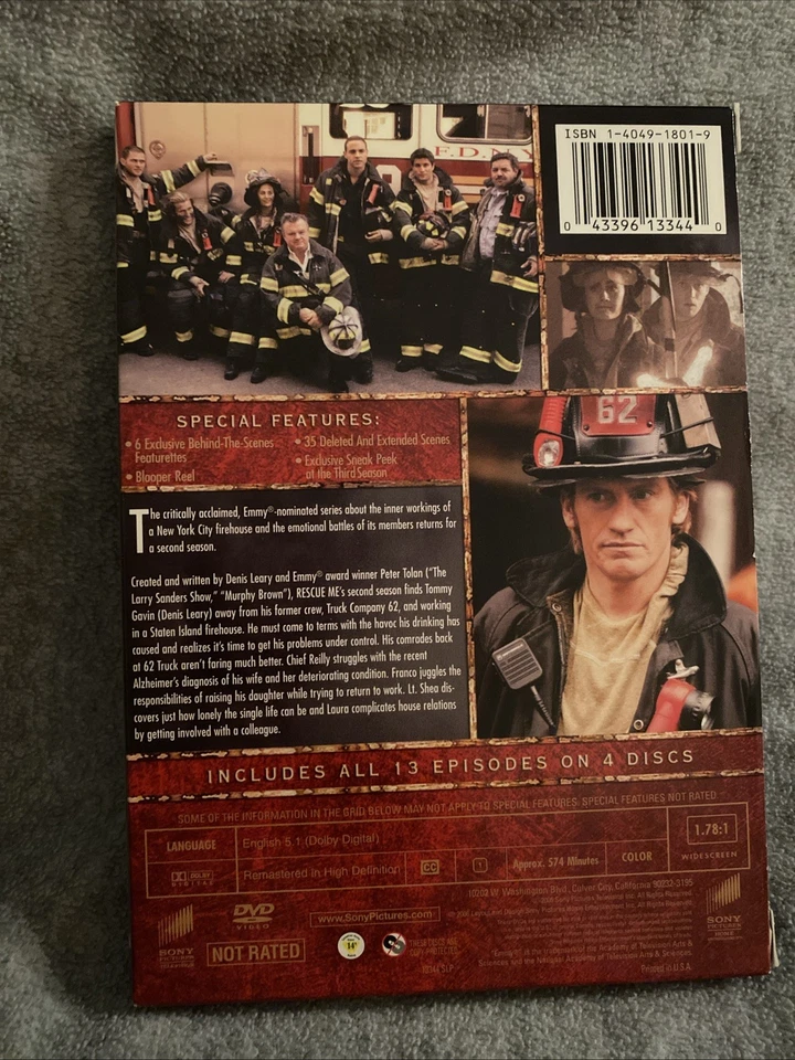 Rescue Me Complete Second Season DVD (2006) - Image 2 of 2
