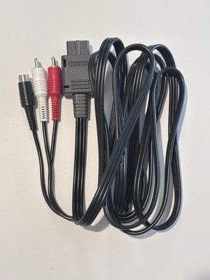 Nintendo GameCube Super SNES 64 N64 Official OEM S-Video Cable SHVC-009