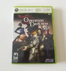 Operation Darkness for Microsoft Xbox 360 Complete with Case and Manual