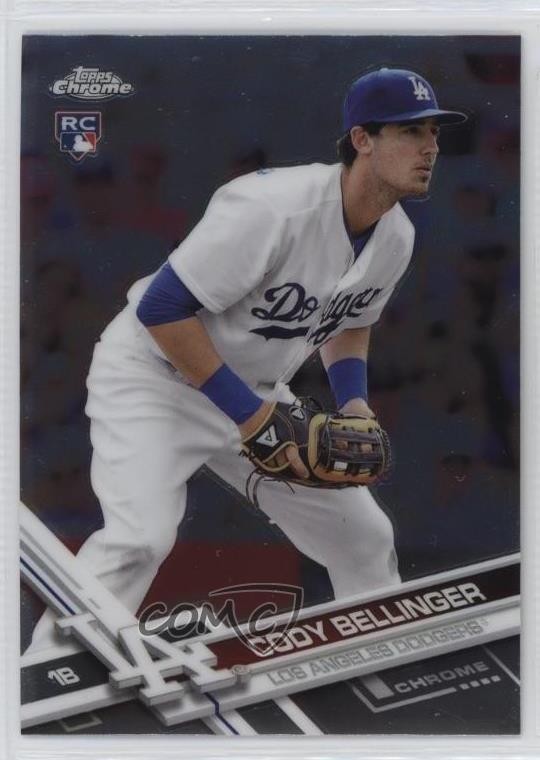 2017 Topps Chrome Cody Bellinger #79 5w7