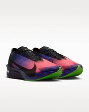 Nike Women's Vaporfly 4 Glam Shoes Dark Obsidian/purple Dynasty/flash