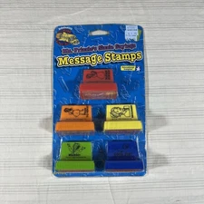 NOS Vintage Magic School Bus Rubber STAMPS by Bruce Degen by Kidstamps 1998 T1