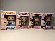 Rare and Retired WWE POP Set of 4 , Lesnar, Brie, Nikki And Paige.