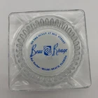 Vintage Beau Rivage Resort Motel Miami Beach FL Glass Ashtray Bal Harbour 4 Inch