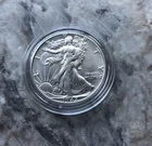 1942 WALKING LIBERTY SILVER HALF DOLLAR UNCIRCULATED