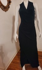 Calvin Klein Navy Blue, Long Evening Gown, Size 6, New with tags