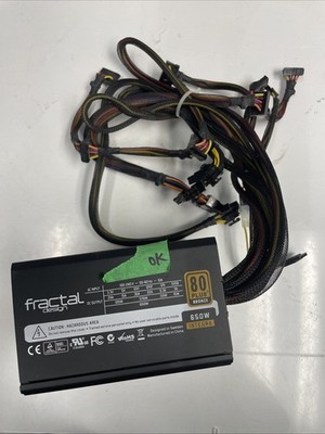 Fractal Design Integra M 650W 80 PLUS BRONZE Certified ATX Compact Power