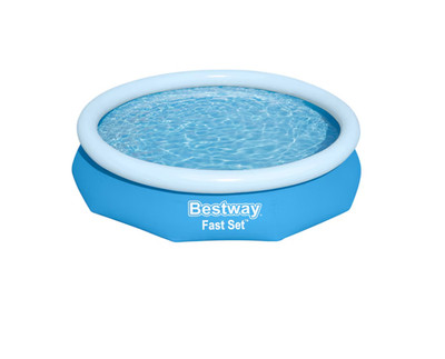 [ BIG SALE ] Bestway Fast Set 10ft x 26in Above Ground Round Inflatable Pool